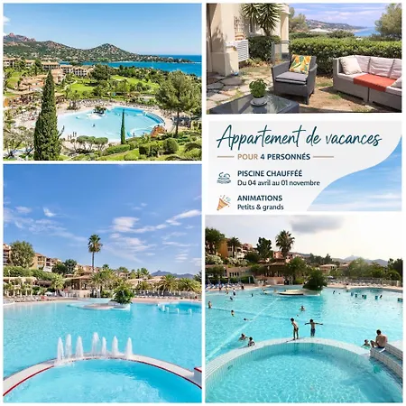 Appartamento Appartement classé Premium - Le Jardin Clos Vue Mer -Parking Couvert - PISCINE Chauffée du 05-04 au 01 -11- Parc résidentiel avec espaces de Loisirs parcours de Santé, randonnées , Jeux extérieur *