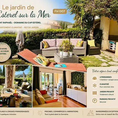 Classe Premium - Le Jardin Clos Vue -parking Couvert - Piscine Chauffee Du 05-04 Au 01 -11- Parc Residentiel Avec Espaces De Loisirs Parcours De Sante, Randonnees , Jeux Exterieur Apartment *
