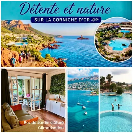 Classe Premium - Le Jardin Clos Vue -parking Couvert - Piscine Chauffee Du 05-04 Au 01 -11- Parc Residentiel Avec Espaces De Loisirs Parcours De Sante, Randonnees , Jeux Exterieur *